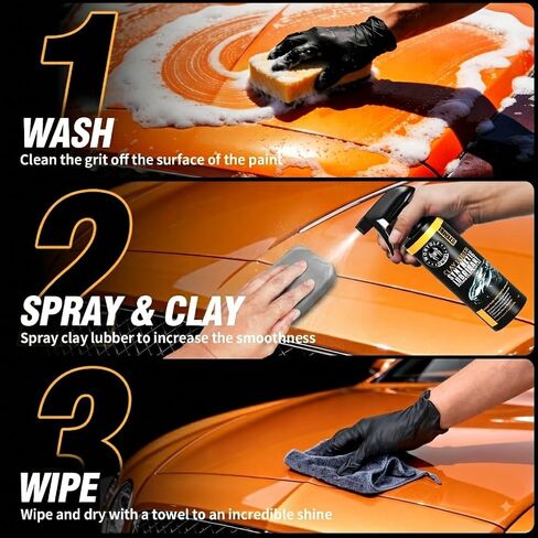 Wontolf Car Clay Bar 4 Pack 100g Premium Grade Clay Bars السيارات بالتفصيل ماجيك كلاي بار عدة نظافة السيارة بالتفصيل عدة مع قدرة الغسيل والامتصاص للسيارة بالتفصيل غسيل السيارات نظيفة in Kuwait
