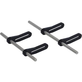 Hard Metal RC Bumper Kit, Adjustable 1/10 RC Crawler Car Bumper, RC Front Bumper with RC Rear Bumper for SCX10, TRX4, TRX6, Enduro, Gen7 Gen8