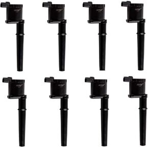 MAS Set of 8 Ignition Coils Pack Replacement for Lincoln Aviator Navigator Ford GT Mustang Avanti Mercury Marauder Panoz Qvale Replacement for UF191 DG543 1141 DG512