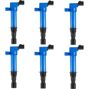 Ignition Coil Pack for Chrysler Aspen, Dodge Dakota Durango Nitro Ram 1500, for Jeep Commander Grand Cherokee Liberty, Mitsubishi Raider, 5C1114 E232 E329 E419 52-2034, 6 Pcs