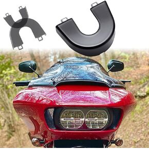 Ignition Switch Cover For Harley Road Glide Ignition Switch Panel Trim Gloss Black (Gloss Black)