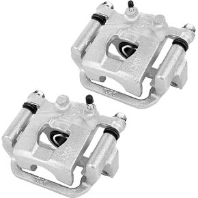 cciyu Performance Disc Brake Caliper with 19-B2780A 19-B2781A fit for 2007-2012 for Nissan Altima,2011-2017 for Nissan Juke,2007-2008 for Nissan Maxima,2011 2012 2014-2016 for Nissan Sentra