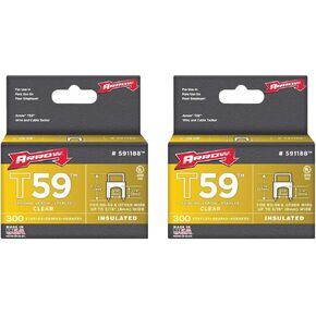 مثبت أسهم 591188BLSS أصلي T59 شفاف من الفولاذ المقاوم للصدأ مقاس 1/4 بوصة × 5/16 بوصة، 300 قطعة (عبوتان) in Kuwait