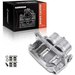 مجموعة فرجار قرص الفرامل A-Premium مع دعامة متوافقة مع موديلات مختارة من Ford وLincoln - Edge & MKX 2007 2008 2009 2010، V6 3.5L - جانب السائق الأيسر الأمامي