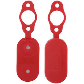 Keenso 2PCS Electric Scooter Charging Port Cover, Scooter Charging Port Waterproof Cover Accessory Fit for PRO Electric Scooter (Red) Electric Scooter
