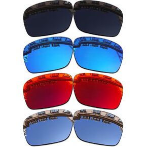 Vonxyz Set of 4 Lenses Replacement for Ray-Ban Justin RB4165 54mm Sunglass Combo Pack