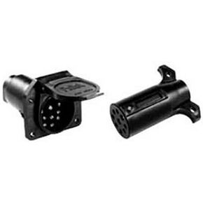 Pollak 12-905 RV Trailer Camper Trailer Wiring 9-Way Plastic Connector