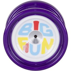 Duncan Toys Big Fun Yo-Yo [أزرق وبرتقالي]، مستوى احترافي غير مستجيب، محمل مقعر