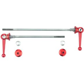 2Pcs ycle Skewers Ultralight Titanium Alloy Quick Release Skewers Set Bike Replacement Repair Parts Accessory For Mtb Road Bike (Red) Lightweight Quick Release Skewers Carbon Fiber ycle Skew
