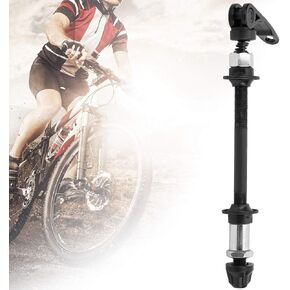 Alomejor Wheel Hub Axle Rear Steel Hollow Hub Axle for Mountain Bike Repair Quick Release Rear Wheel 175