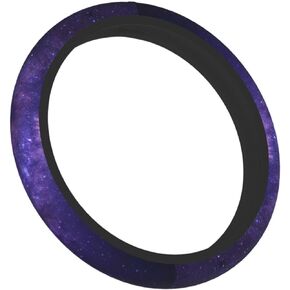 Blue Butterfly Steering Wheel Covers Universal Fit 15 Inches Neoprene Anti-Slip Car Wheel Protector for Women Girls