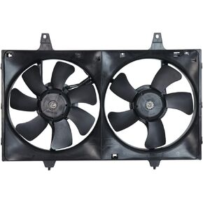 TYC 620050 Cooling Fan Assembly Compatible with 1996-1999 Nissan Maxima , Black