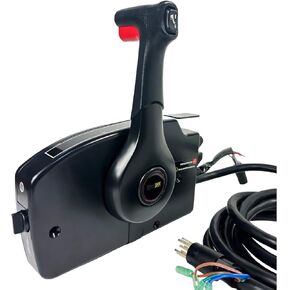 881170A20 for side mounted control box of Mercury outboard engine 8PIN， with TRIM SWITCH PULL TO OPEN 20FT harness