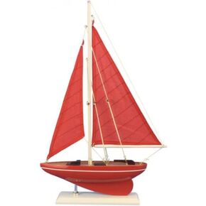 مركب شراعي بحري هامبتون 17-108 مركب شراعي خشبي للبحر الأحمر 17-108 مركب شراعي 17 بوصة - ديكور مركب شراعي - ديكور بحري - سفينة شراعية سفينة شراعية 17-108 in Kuwait