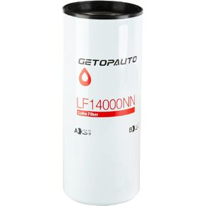 GETOPAUTO LF14000NN Oil/Lube Filter Compatible with ISX ISM QSX QSM QST X15 M11 Diesel Engines Replaces LF14000NN 4367100 LF9080 P559000 LF9001 BD7154 57746XD 600-211-1340(set of 6)