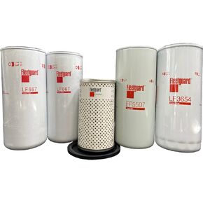 P&F Filter Kit for Volvo D13 Oil Change Replace 20972293, 21707133, 21707132