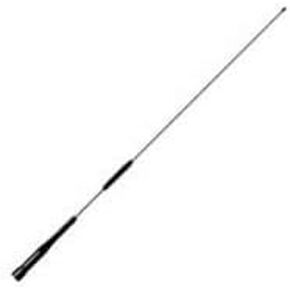 SS-680SB Comet 2M/70cm Mobile Spring Antenna (Black), 2.15/4.15, 27", PL-259