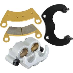 Silscvtt Left Rear Brake Caliper with Pads and Mounting Bracket Replacement for Polaris RZR XP 1000 1912374 1911427 1912141 2205949 20142015 2016 2017