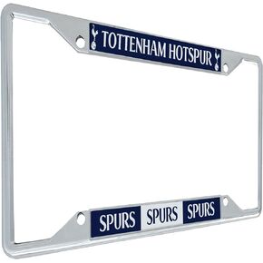 Desert Cactus Tottenham Hotspur License Plate Frame Spurs Football Soccer Premier League Metal for Front or Back of Car Officially Licensed (Style 3)