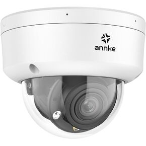 ANNKE Ultra HD 4K 8MP PoE Camera with Mic, Optical Zoom IP Camera with 2.8mm～12mm Lens, Smart Dual Light, Color Night Vision, Human&Vehicle Detection, IP67 & IK08 Vandal-Proof, Up to 512GB Storage