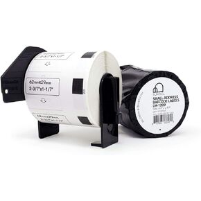 Buhbo Compatible Refill Replacement Label for Brother DK-1209 2-3/7" x 1-1/7" Small Address and Barcode (8 Pack / 800 Labels Per Roll)