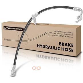 A-Premium Rear Driver Brake Hydraulic Hose Compatible with Select Subaru Models - Outback 2010 2011 2012 2013 2014, 2.5L 3.6L