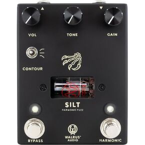 Walrus Audio SILT Harmonic Tube Fuzz, Black, (900-1084BK)