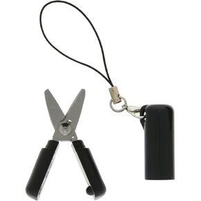 مقص SUN-STAR "STICKYLE" المحمول بأشرطة (صغير)، أسود in Kuwait