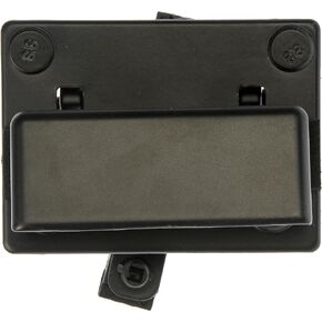 Dorman 77498 Exterior Door Handle Compatible with Select Cadillac / Chevrolet / GMC Models, Smooth Black