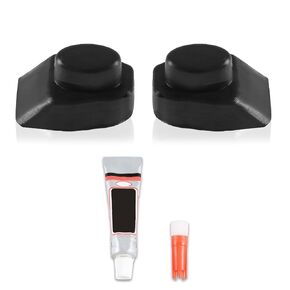 Pair of Keyless Option Door Handle Switch Button Cap Compatible with Mazda 6 Speed 6 CX-7 RX-8 CX-9 MX-5, Replacement#:TD13-59-4B1