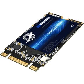 SSD SATA M.2 2242 500GB Dogfish Ngff Internal Solid State Drive High Performance Hard Drive for Desktop Laptop SATA III 6Gb/s (500GB, M.2-2242)