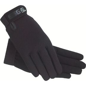 SSG All Weather Riding Gloves Childs Black/Black