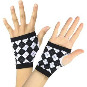 ToBeInStyle Women's Harlequin Design Gloves