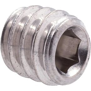 Prime-Line 9183651 Socket Set Screws, 1/4 in-20 X 1/4 in, Grade 18-8 Stainless Steel (10 Pack)