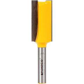 Yonico Straight Router Bits 5/8-Inch Diameter X 1-1/4-Inch Height 1/4-Inch Shank 14046q