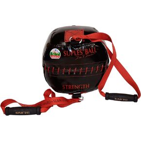 Suples Ball - Standard (12 in Diameter) (Fitness, Bulgarian Bag, Wrestling, Judo, Grappling, Functional Training, MMA, Sandbag, Core, Medicine Ball)