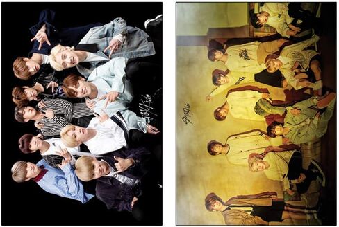 مجموعة K-POP Idol Group 2020 الجديدة المكونة من 12 ملصقًا + مجموعة ملصقات واحدة (جميع مقاسات A3) (STRAYKIDS) in Saudi Arabia