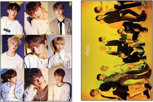 مجموعة K-POP Idol Group 2020 الجديدة المكونة من 12 ملصقًا + مجموعة ملصقات واحدة (جميع مقاسات A3) (STRAYKIDS) in Saudi Arabia