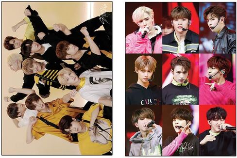 مجموعة K-POP Idol Group 2020 الجديدة المكونة من 12 ملصقًا + مجموعة ملصقات واحدة (جميع مقاسات A3) (STRAYKIDS) in Saudi Arabia
