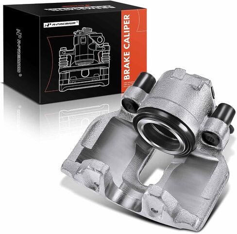 A-Premium Disc Brake Caliper Assembly Without Bracket Compatible with Select Audi and Volkswagen Models - A4, A4 Quattro, A6, A6 Quattro, S4, Passat 2002-2005, S6 2002-2003 - Front Side in Saudi Arabia