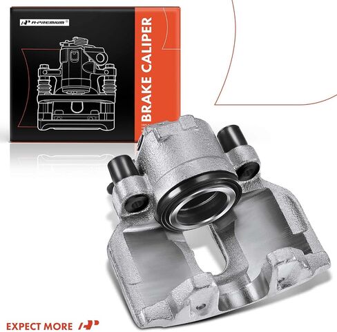 A-Premium Disc Brake Caliper Assembly Without Bracket Compatible with Select Audi and Volkswagen Models - A4, A4 Quattro, A6, A6 Quattro, S4, Passat 2002-2005, S6 2002-2003 - Front Side in Saudi Arabia