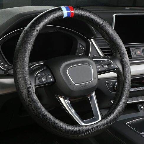 غطاء عجلة قيادة السيارة المخصص لسيارة BMW X1، X2، X3، X4، X5، X6، X7، i3، i4، i5،14.5-15 بوصة (بيج) in Saudi Arabia