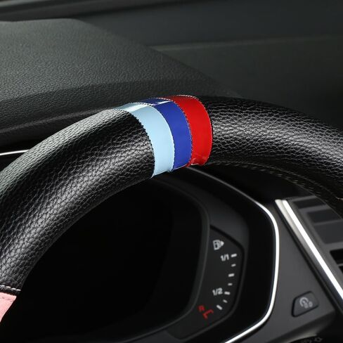 غطاء عجلة قيادة السيارة المخصص لسيارة BMW X1، X2، X3، X4، X5، X6، X7، i3، i4، i5،14.5-15 بوصة (بيج) in Saudi Arabia
