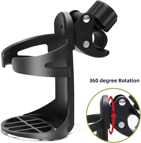 Tree Stand Cup Holder Hunting, Hunting Accessories Easily Mount on Tree Stand, Deer Stand or Climbing Sticks, Portable Bottle Holder for Hunting, Easy to Carry and Install (2 Pcs) in Saudi Arabia