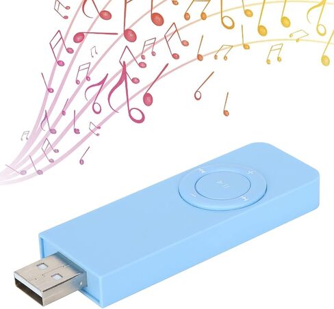 مشغل MP3، مشغل موسيقى محمول مع سماعات أذن، مشغل USB 2.0 مع حبل، يدعم MP3 وWMA، يدعم بطاقة ذاكرة 32 جيجابايت، بطارية ليثيوم قابلة لإعادة الشحن، للاستماع إلى in Kuwait