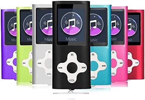 Mp3 Player,Music Player with a 16 GB Memory Card Portable Digital Music Player/Video/Voice Record/FM Radio/E-Book Reader/Photo Viewer/1.8 LCD in Kuwait