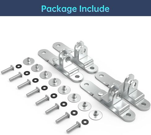 2 Pcs Cargo Trailer Door Hasp Keeper Bar Lock Handle Enclosed Car Hauler for Ramp Padlock Race Cargo Trailer Door Hasp Latch Lock with Screws Nut in Saudi Arabia