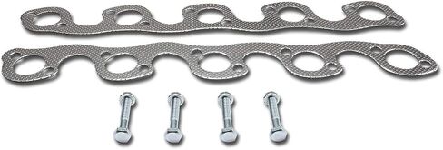 DNA Motoring GKTSET-DR96V10 Aluminum Exhaust Manifold Header Gasket Set Replacement,Metallic in Saudi Arabia