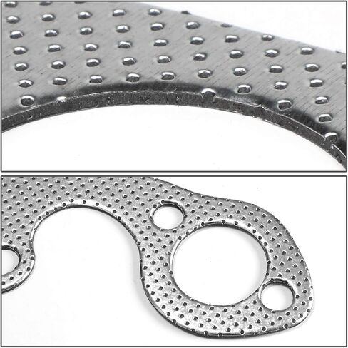 DNA Motoring GKTSET-DR96V10 Aluminum Exhaust Manifold Header Gasket Set Replacement,Metallic in Saudi Arabia