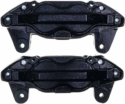 Power Stop Front S3274BLK Pair of High-Temp Black Powder Coated Calipers in Saudi Arabia